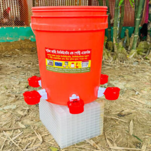 অটোমেটিক কাপ ড্রিংকার ৬ কাপ - প্রিমিয়াম বালতি ৩০ লিটার