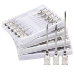 ভ্যাকসিন গানের সুই - Poultry Livestock Veterinary Vaccination Injection Syringe Needles Stainless Steel Animal Injector Syringe Needles